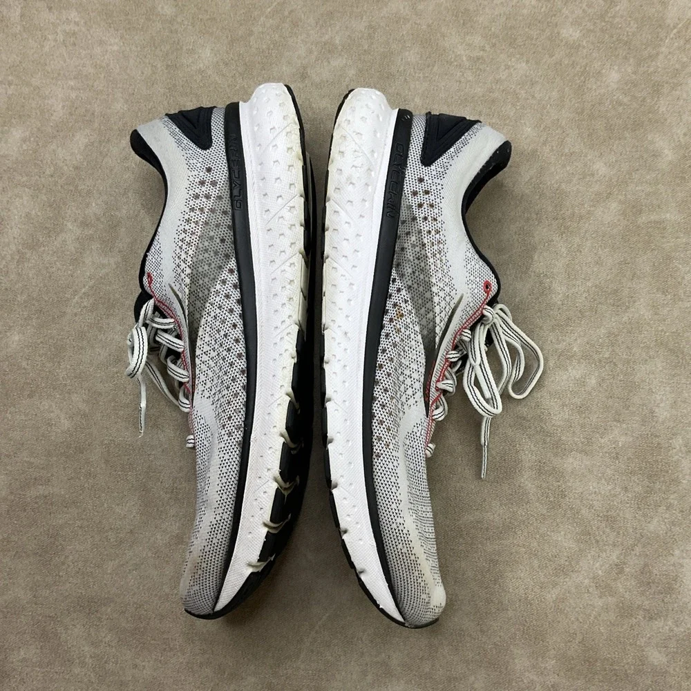 Brooks Glycerin 18 Running Shoe Gray Black Sz 10 Comfort Walking‎ - Picture 7 of 11